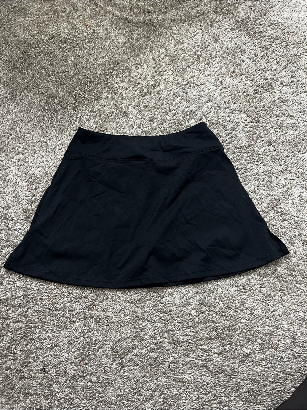 Classic Black Skater Skirt - Flattering Circle Silhouette